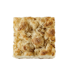 Sourdough Focaccia Roasted Onion, Parmesan & Black Pepper